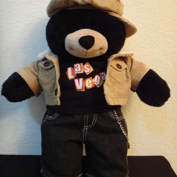 Black Build a Bear Bear - Picture 8 of 8